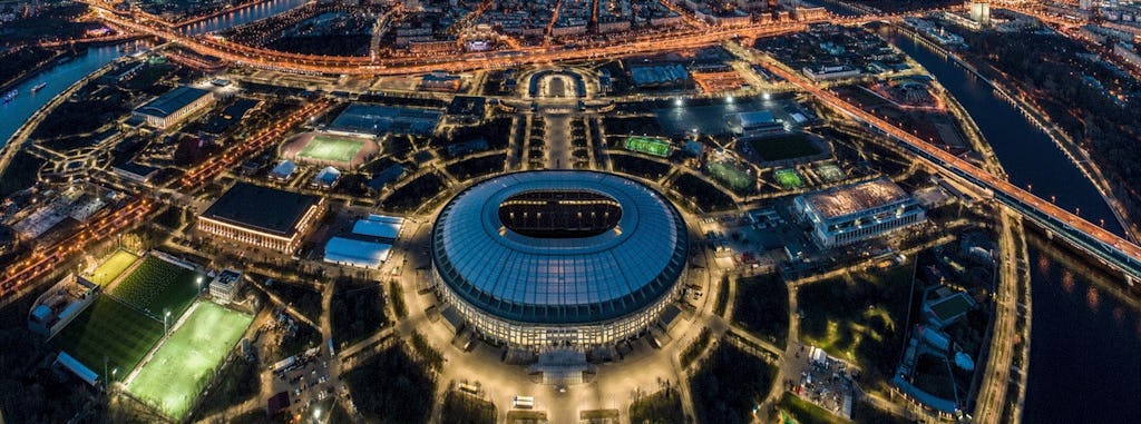 Tour della città di Mosca con giro in funivia e escursione allo stadio Luzhniki