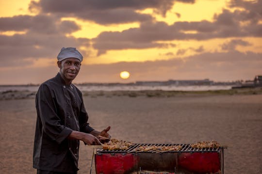 BBQ Avond op een Kaapverdisch Strand