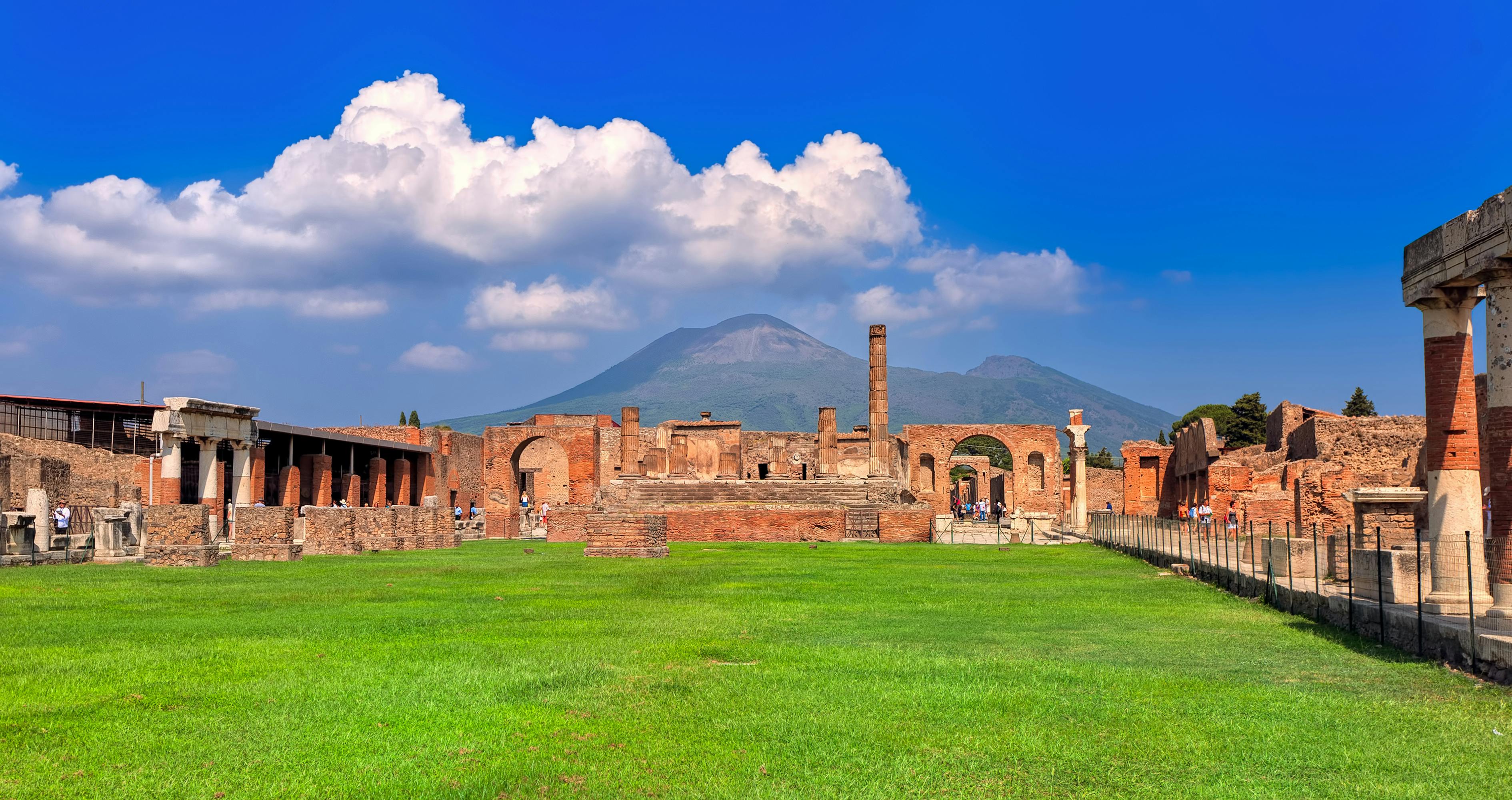 Skip the line ticket and guided tour of Pompeii