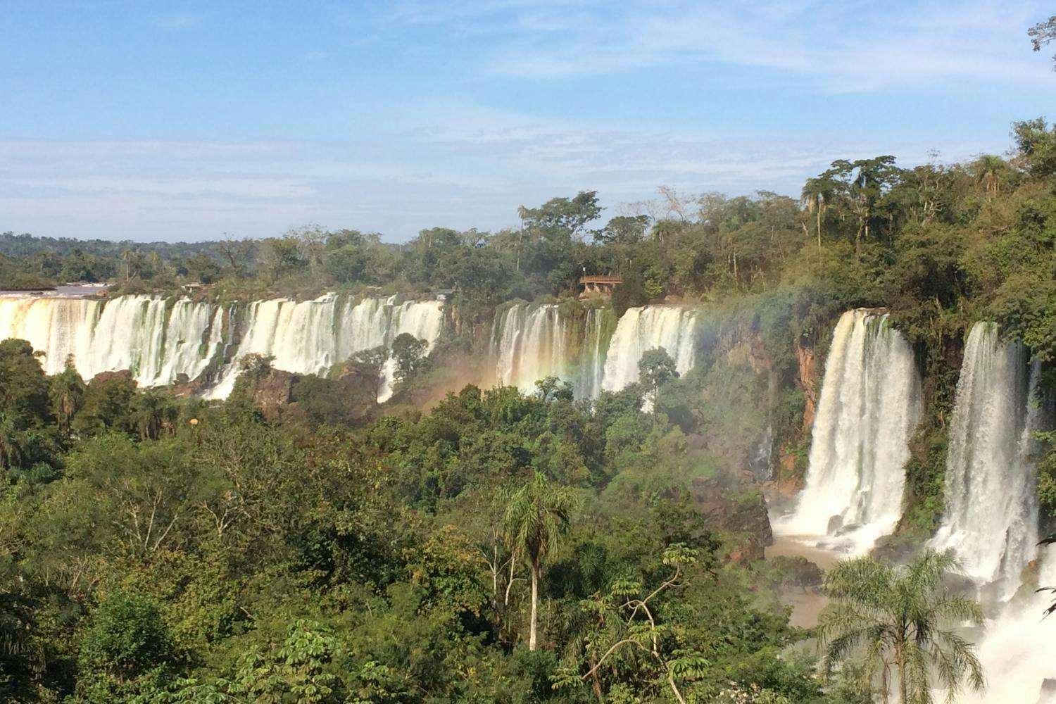 Iguassu Falls Argentina lado con paseo en bote