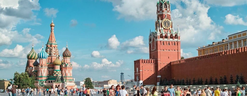 Ingresso sem fila e introdução ao Kremlin de Moscou