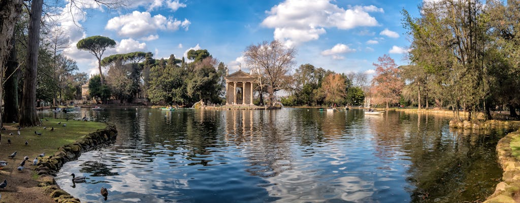 Excursão de segway por Roma com jardins da Villa Borghese