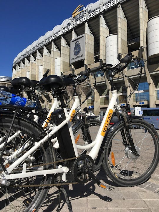 Real Madrid bike tour