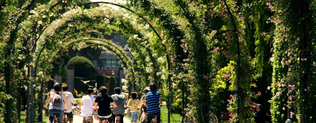 Groene fietstocht door Madrid