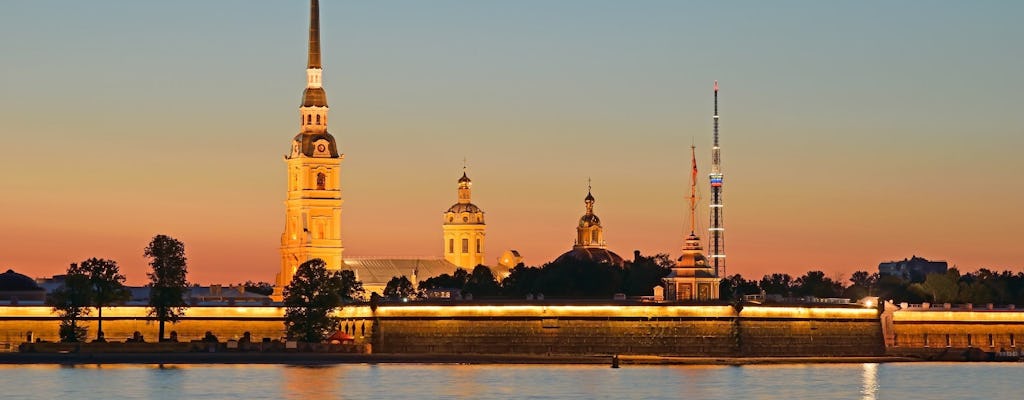 Grand city-tour and Peter and Paul Fortress excursion