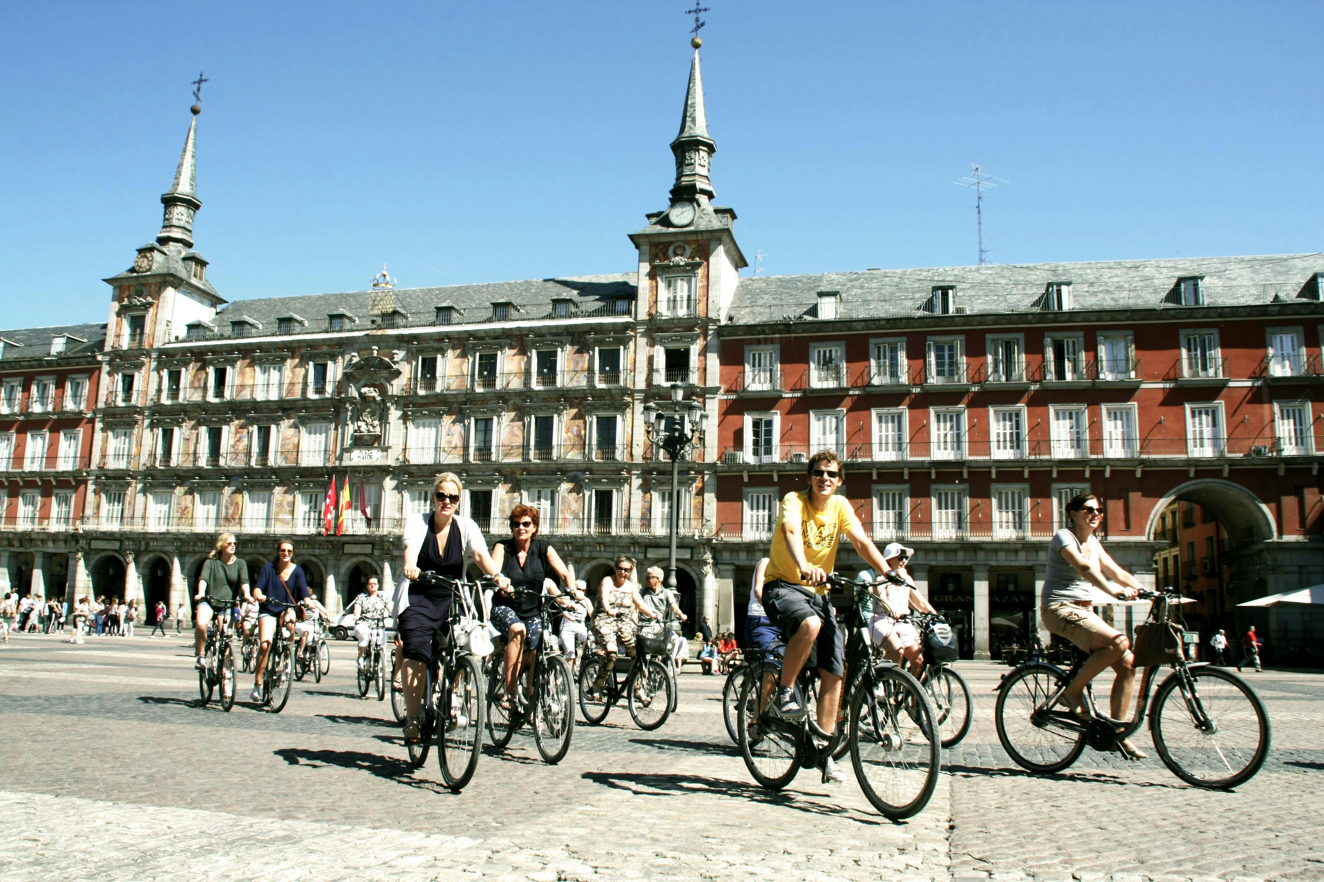 Visite à vélo des points forts de Madrid
