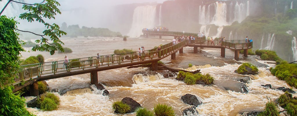 Tour di un giorno intero alle Cascate di Iguassu, lato brasiliano e argentino