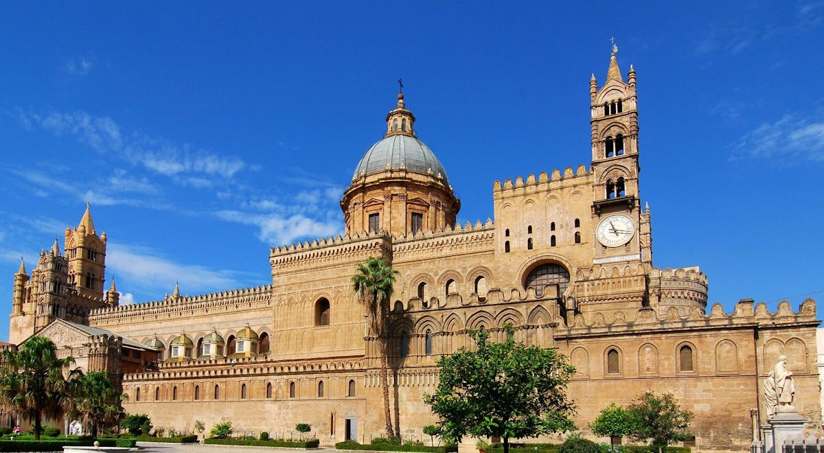 Rondleiding door Palermo en Cefalù vanaf Taormina