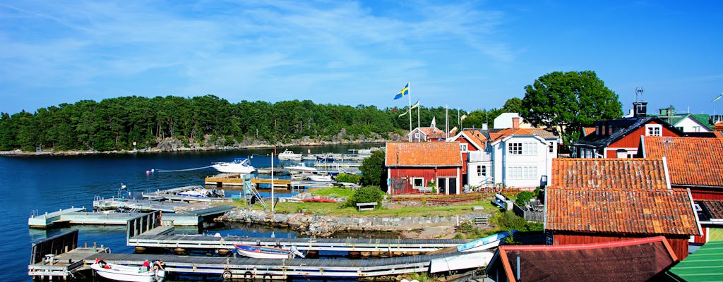 Rejs wzdłuż kanału Strömma do miasteczka Sandhamn