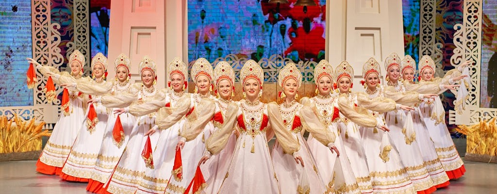 Esclusivo spettacolo folkloristico Amazing Russia: spettacolo notturno con cena