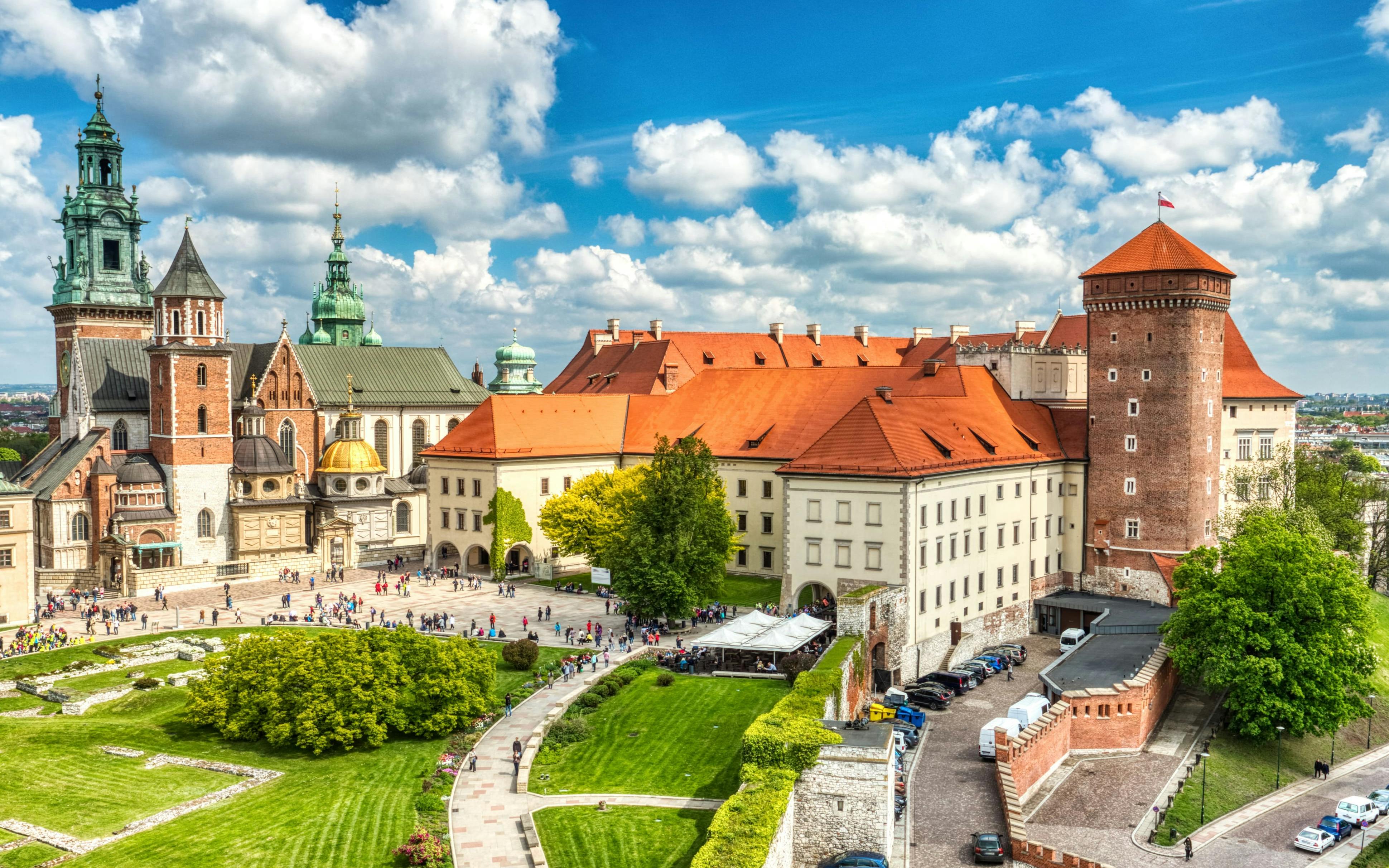 Visita audioguiada al castillo de Wawel y a la colina de Wawel
