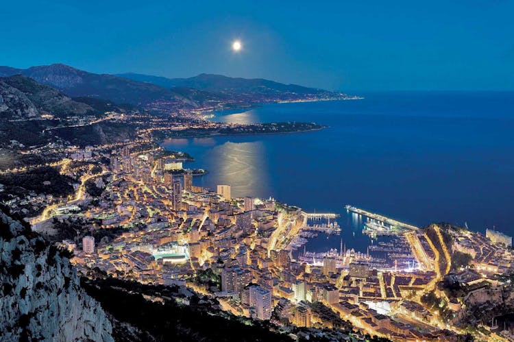 Eze and Monaco day & night shared tour from Nice