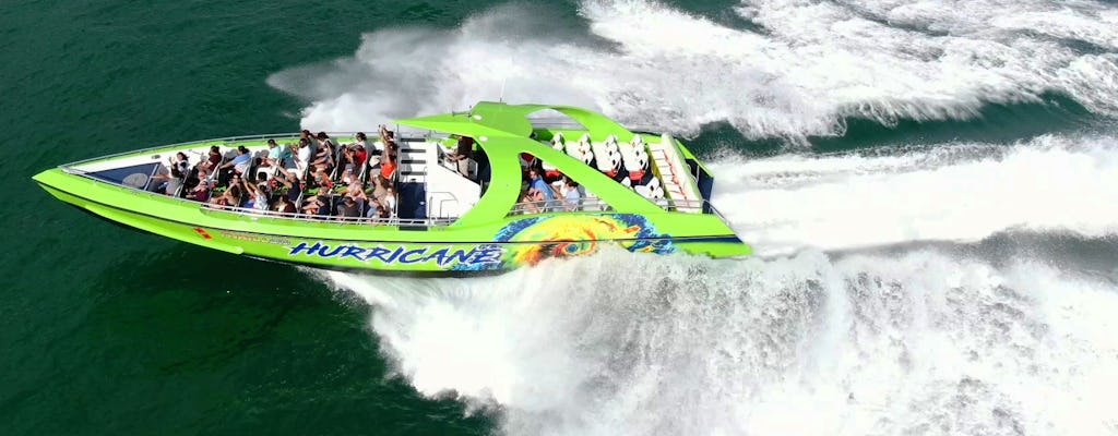 Hurricane Miami speedboat tour