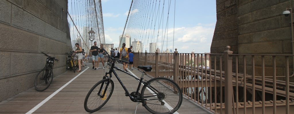 Excursão guiada de bicicleta pela Ponte do Brooklyn em Nova York