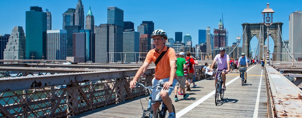 New York's famous 2 Bridges bike tour