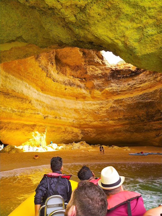 From Vilamoura: Benagil Caves and Dolphins Boat Tour