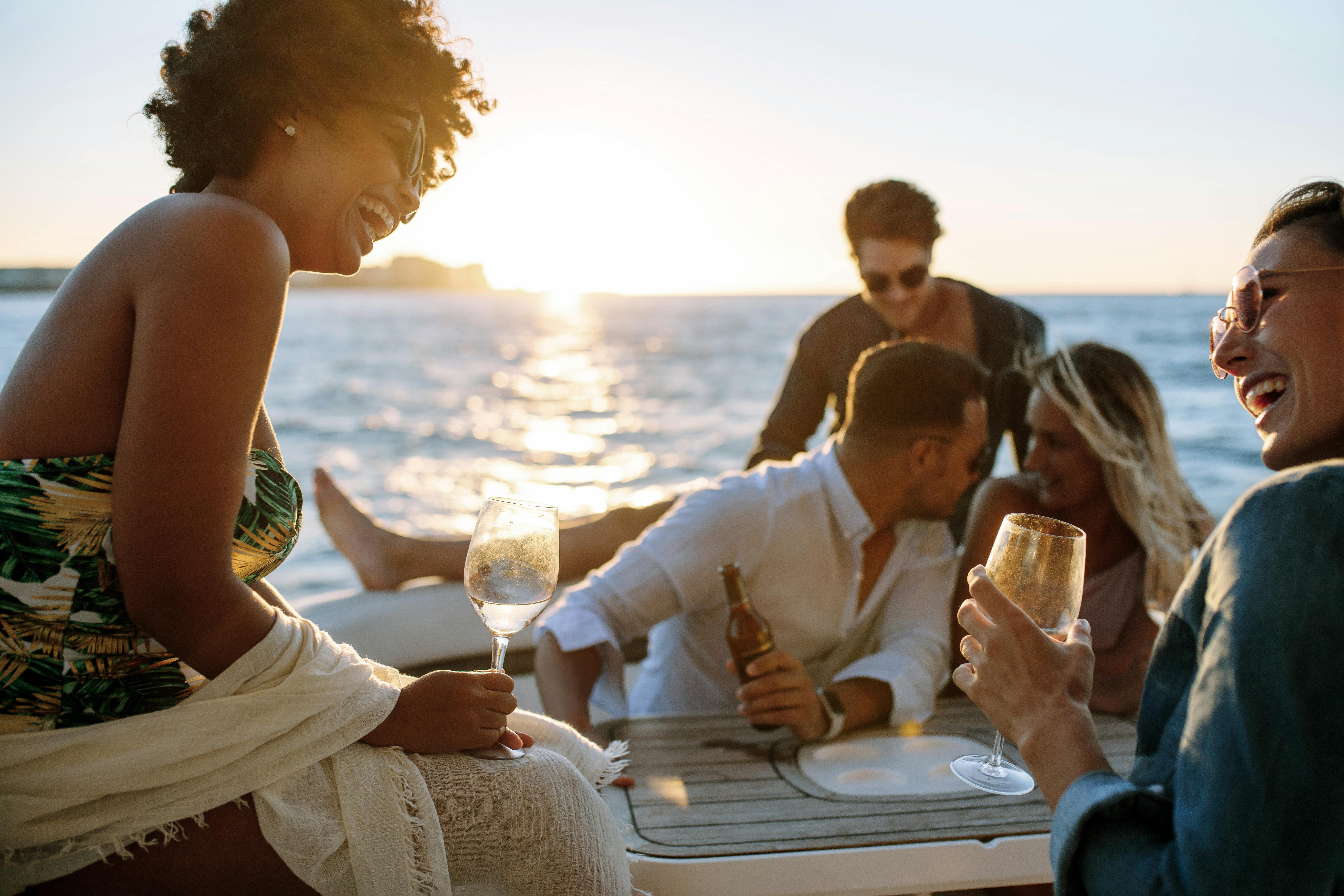 Sunset Yacht Trip Riviera Maya
