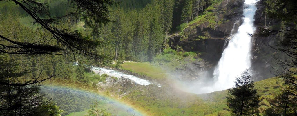 Scenic Drive to Krimml Waterfalls