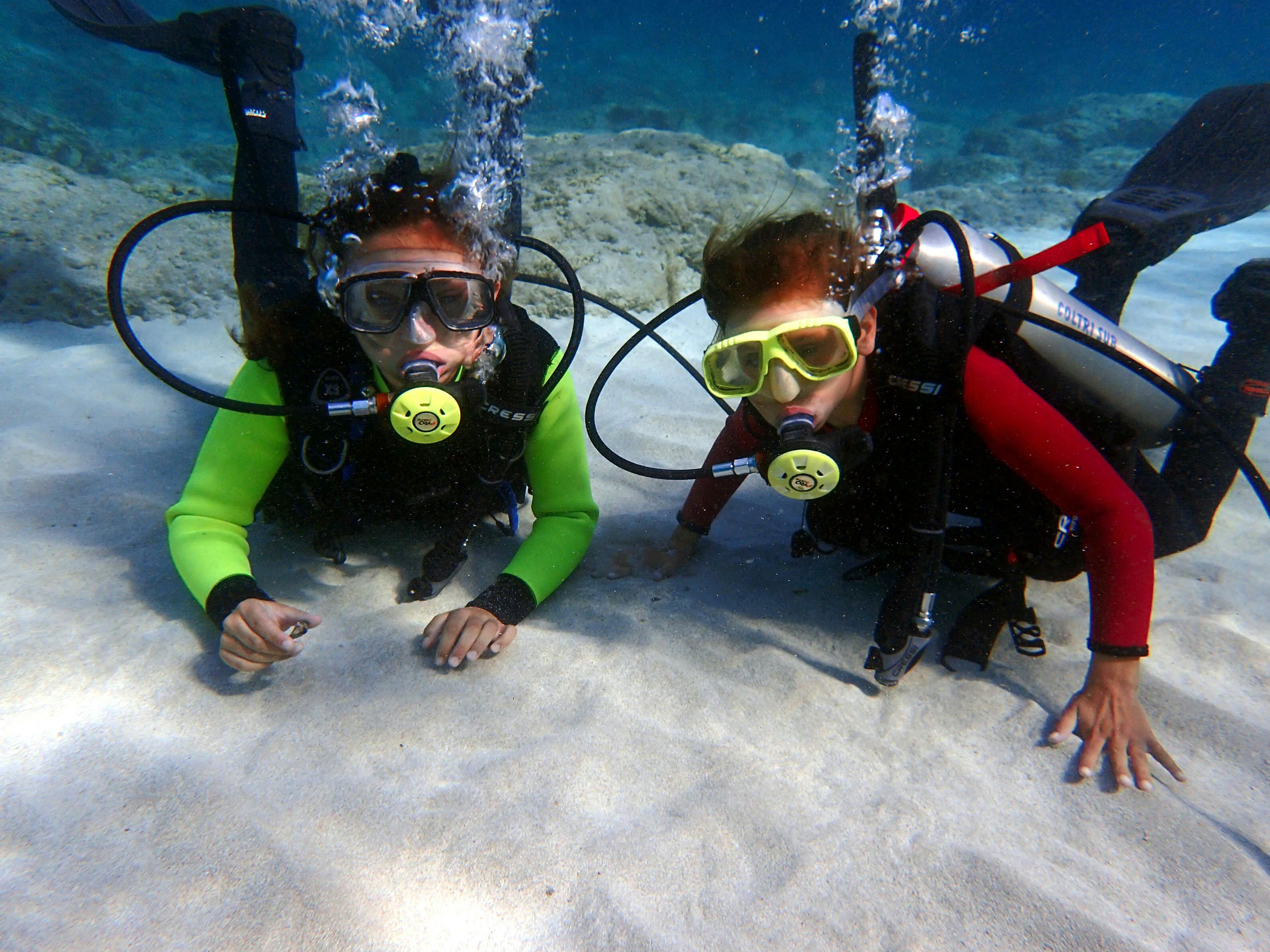 Plongée sous-marine sur la côte ouest de Chypre