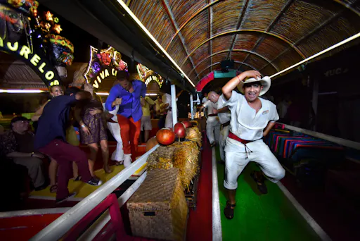 Xoximilco Cruise with Dinner and Transfers