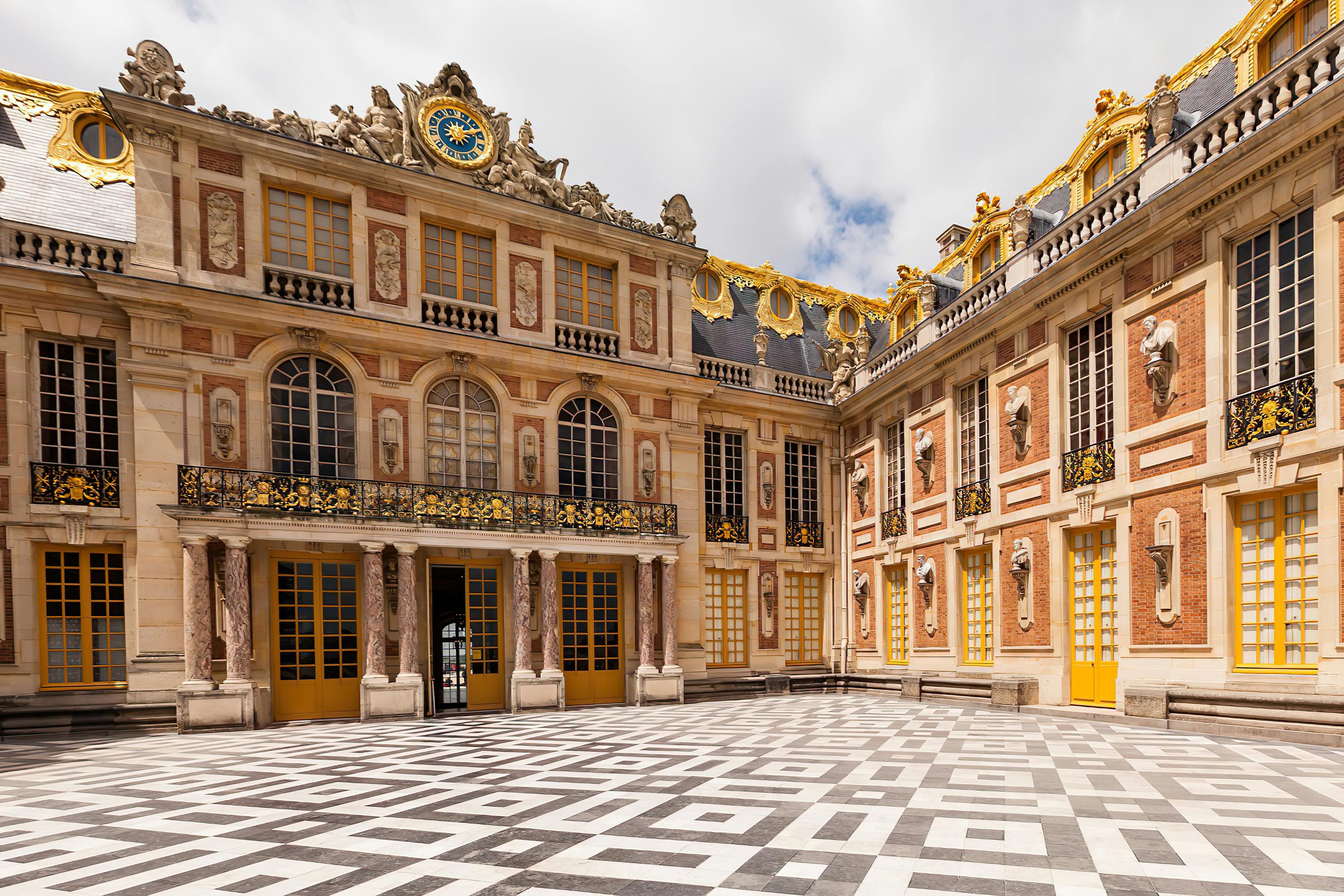 Tour do Palácio e do Trianonde Versalhes transporte de Paris