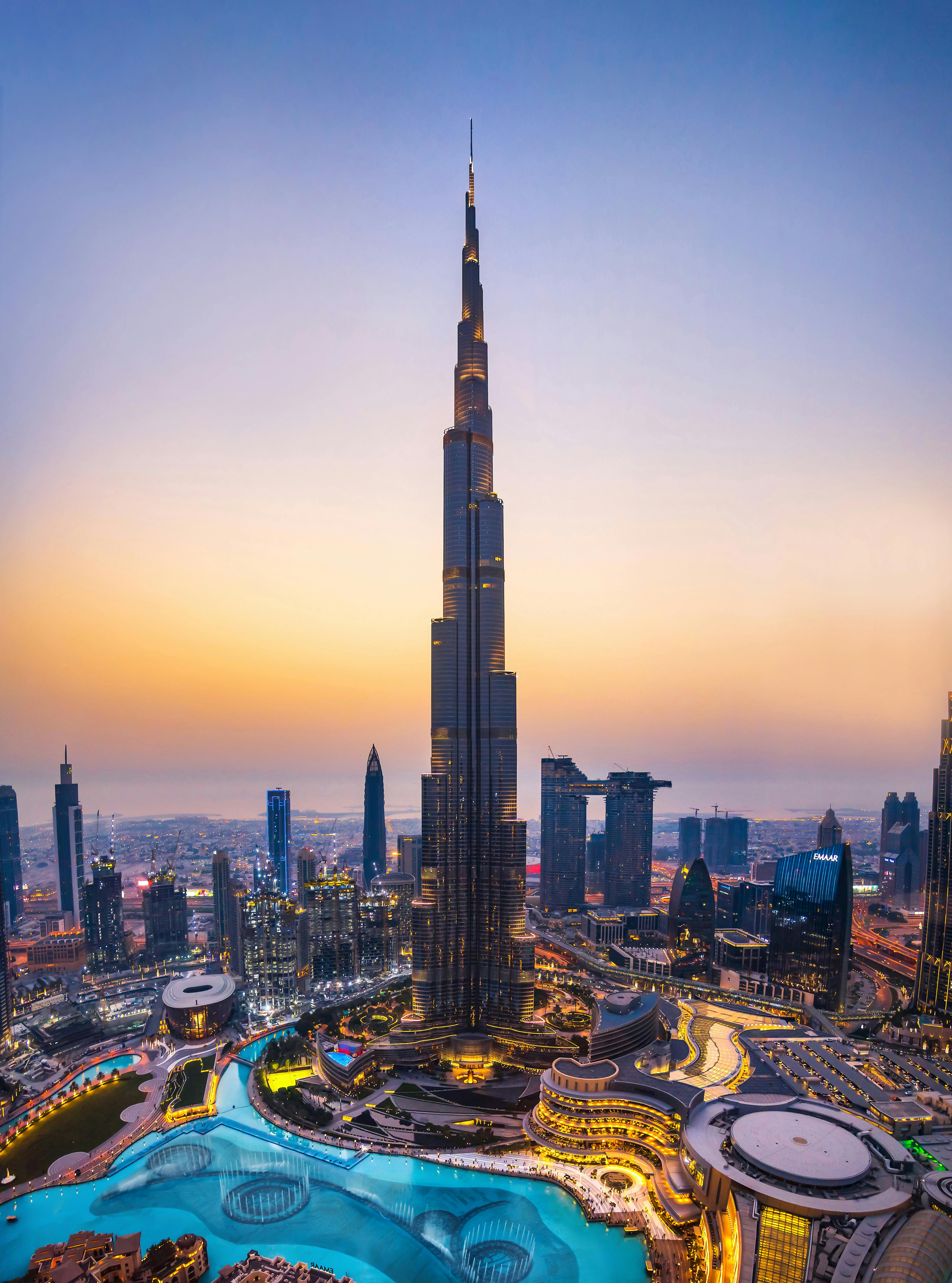 Visite privée de Dubaï en escale avec billets pour le Burj Khalifa