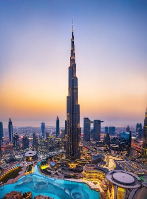 Visite privée de Dubaï en escale avec billets pour le Burj Khalifa