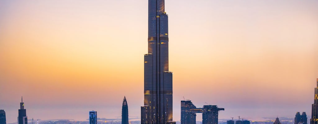 Tour privato di Dubai durante uno scalo aereo con i biglietti per il Burj Khalifa