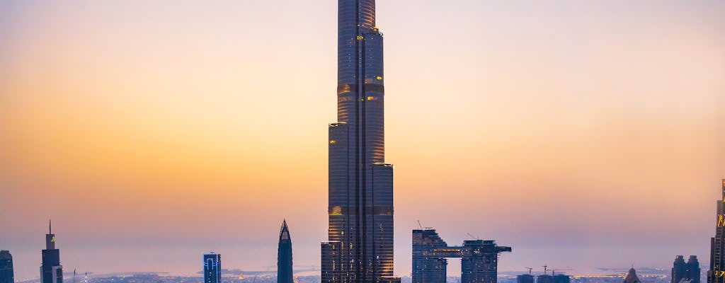 Recorrido privado por la ciudad de Dubái desde el aeropuerto con entradas al Burj Khalifa