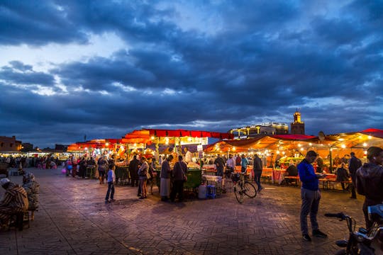 Visite nocturne de Marrakech