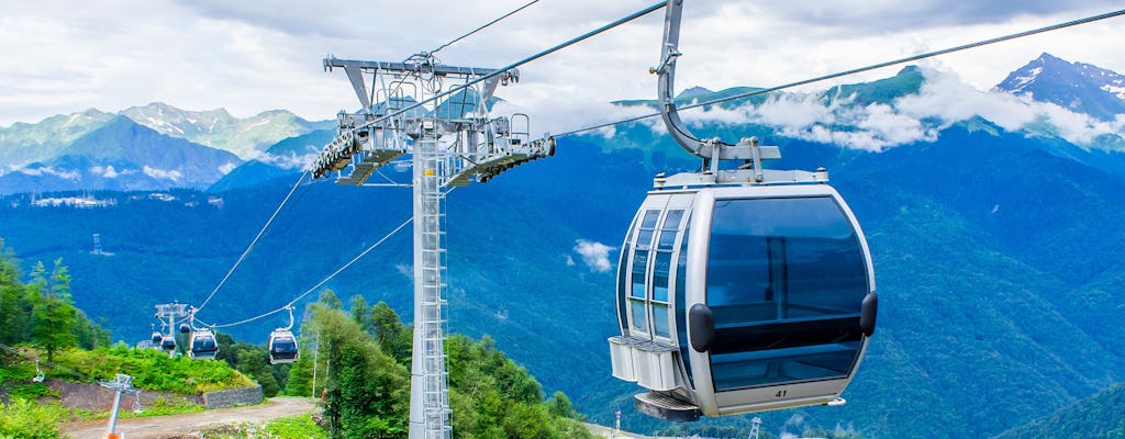 Excursie naar het high-end resort Krasnaya Polyana vanuit Sochi