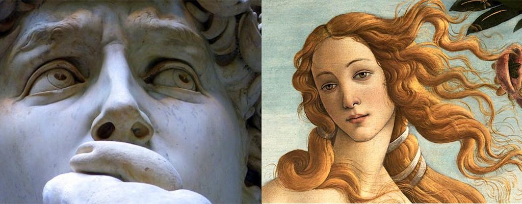 Visita guiada privada a los Uffizi y la Academia