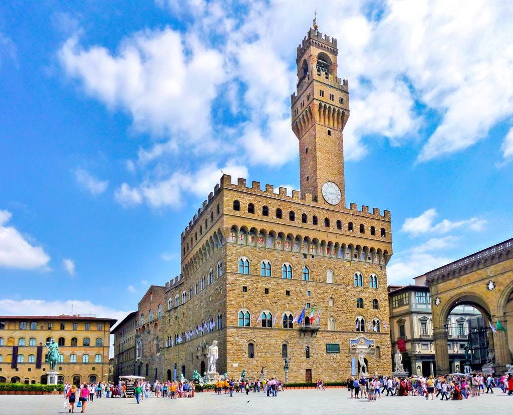 Visita guiada semiprivada pelo Palazzo Vecchio