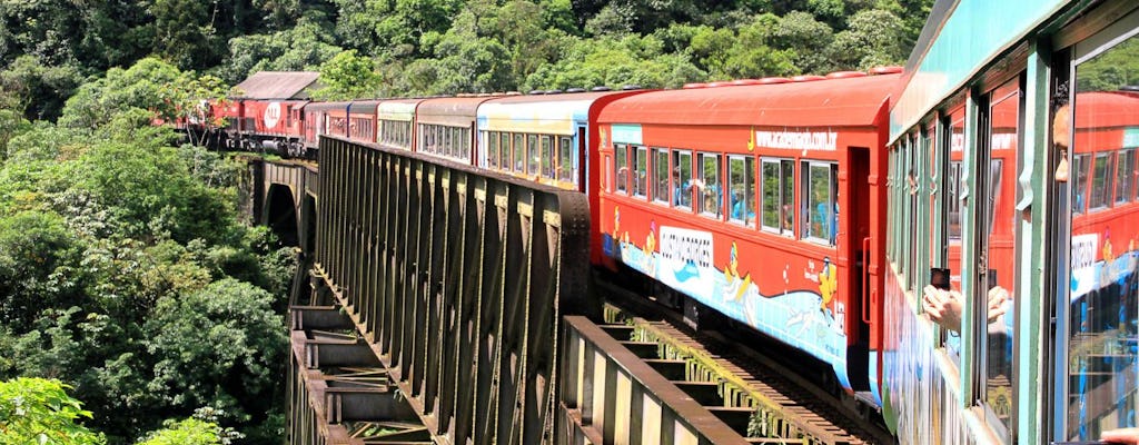 Excursão guiada a Morretes de trem com almoço típico