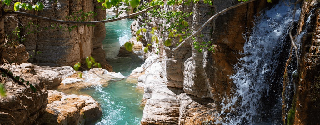Canyon de Martvili et ponts suspendus d'Okatse depuis Kutaisi