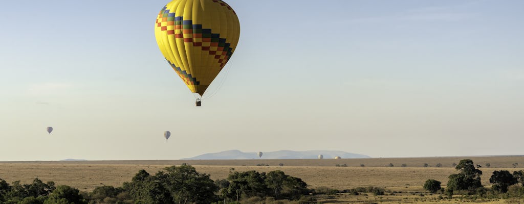 Maasai Mara hot air balloon safari