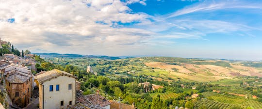 Viagem diurna à região vinícola da Toscana saindo de Roma