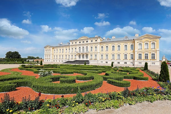 Excursão privada ao Palácio Rundale saindo de Riga