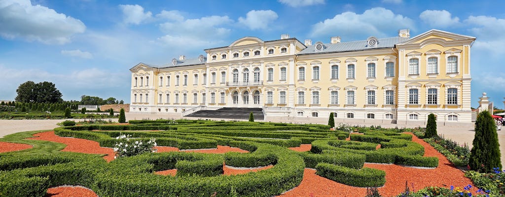 Tour privato del Rundale Palace da Riga