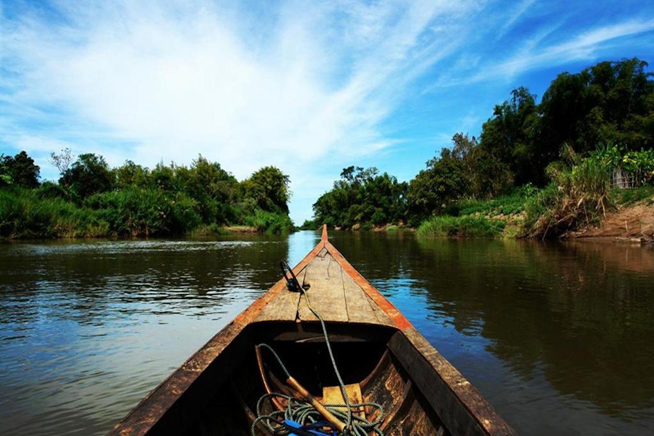 Река Меконг Вьетнам фото