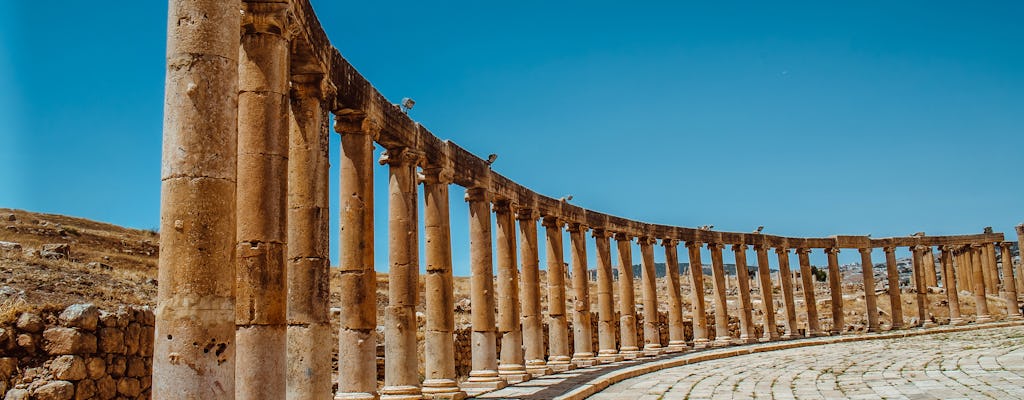 Ganztägige private Tour von Amman nach Jerash und Ajloun