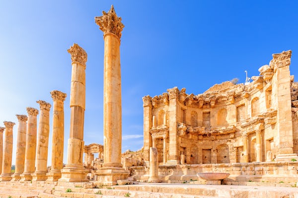 Private full-day Jerash and Amman city sightseeing tour