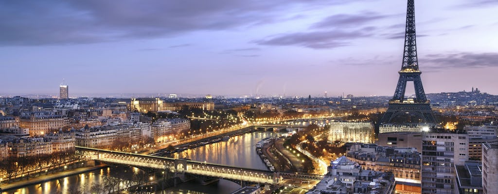 Billet combinés pour la tour Eiffel et une croisière nocturne des illuminations