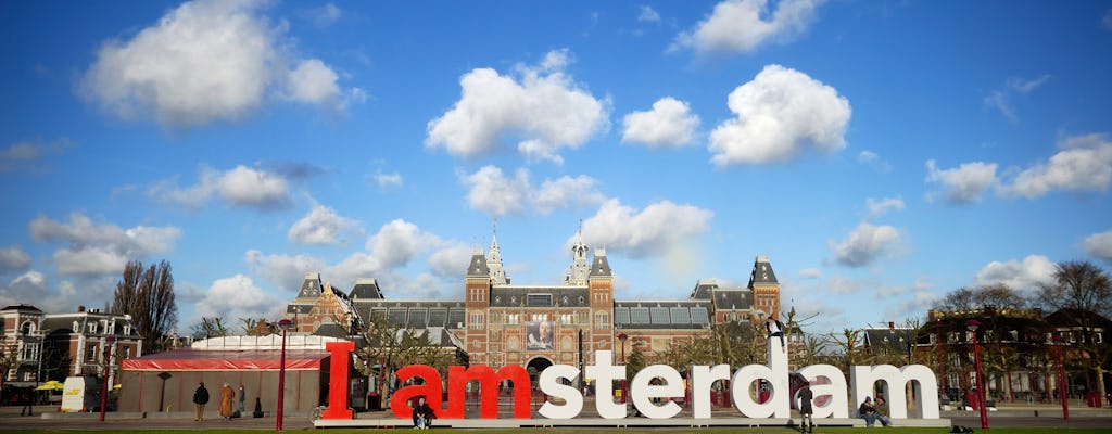 Amsterdam city tour by bus with a live guide