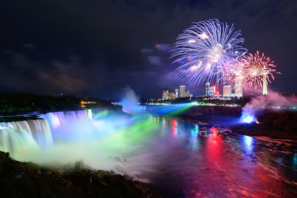 Niagara Falls USA day and night combo tour