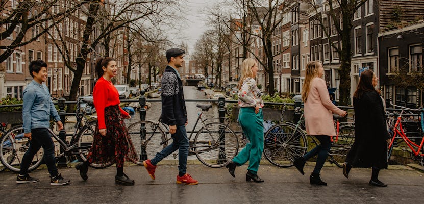 Wer ist Amsterdam 4-stündige Wanderung