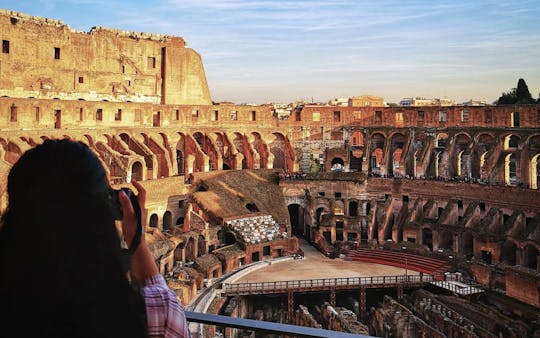 Visite VIP des souterrains du Colisée, du Forum romain et du mont Palatin