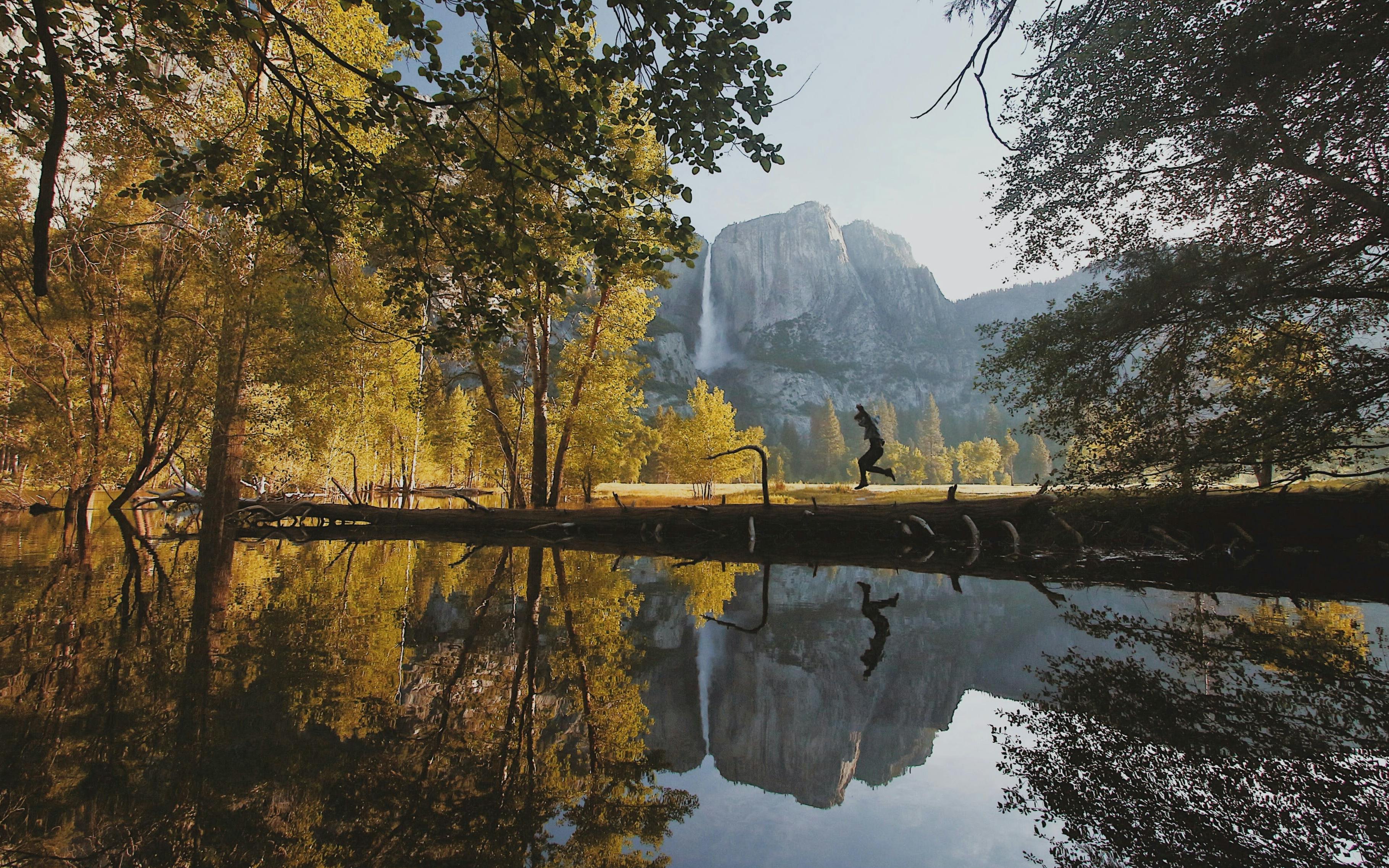 Yosemite på udflugt med overnatning i Curry Village Tent Cabin