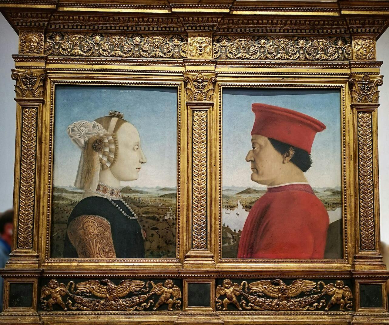 Visita guiada a pé semiprivada pela Galeria Uffizi