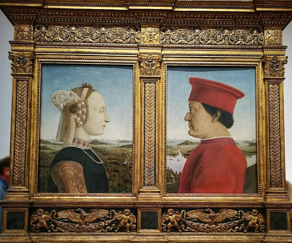 Tour guidato a piedi semi-privato della Galleria degli Uffizi